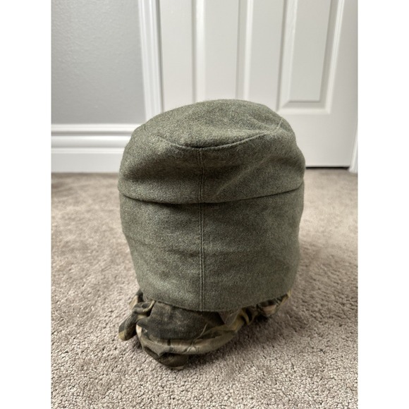 RARE 1943 Mens WW2 German M-43 Army Field Cap - Picture 5 of 12